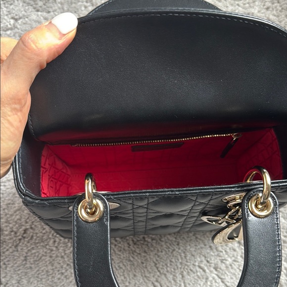 Dior small lady Dior bag - Picture 6 of 16